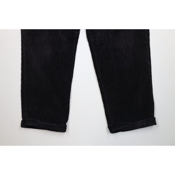 Vintage 90s Streetwear Mens 40x29 Distressed Heavy Wide Leg Corduroy Chino Pants - Picture 4 of 16